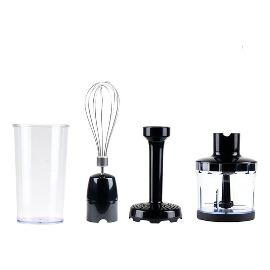 Mixer Rotel Mega 4 De Acero Inox + Accesorios 1000w - Negro