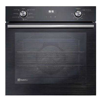Horno Eléctrico De Embutir Electrolux 80l Efficient Perfectcook360 Negro