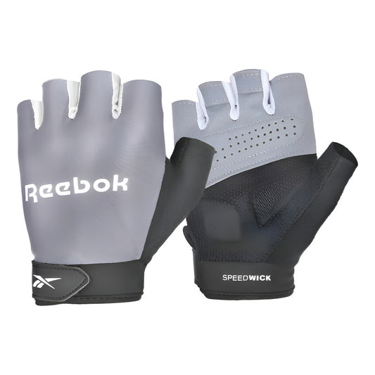 Guantes De Entrenamiento Gimnasio Pesas Musculación Fitness Color Gris Diseño De La Tela Liso Talle M
