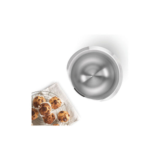 Bowl Acc Acero Inox Para Robot Cocina Bosch Muzs2er