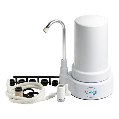 Filtro Purificador De Agua Dvigi Compact Rinde 7000 Litros Blanco