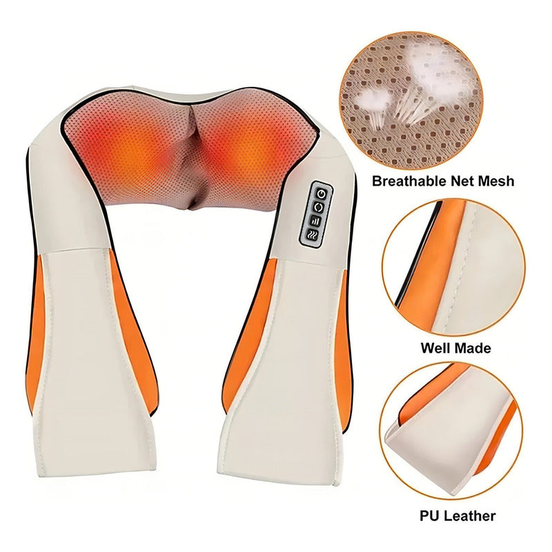 Masajeador Eléctrico Portátil Para Abdomen Picool Masajeador Beige