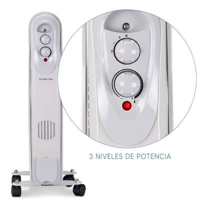 Radiador De Aceite Punktal 9 Elementos 2000 Watts