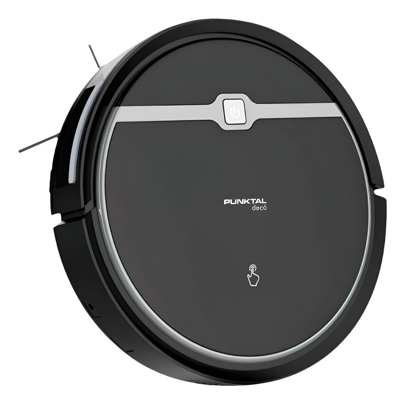 Aspiradora Robot Punktal Trapeadora Vuelve A La Base Negro