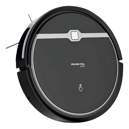 Aspiradora Robot Punktal Trapeadora Vuelve A La Base Negro