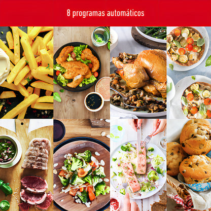 Freidora De Aire Digital Moulinex Easy Fry & Grill Xxl 6,5lts, Inox, 1850w