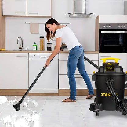 Aspiradora Stanley 23 Litros 3000 W Sl19116p Liquido Y Polvo - Negro