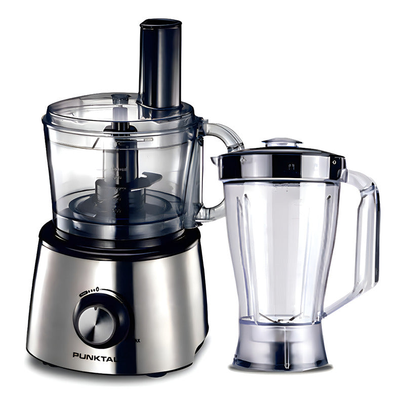 Multiprocesadora De Alimentos Punktal Mp12 Acero Inoxidable Inox