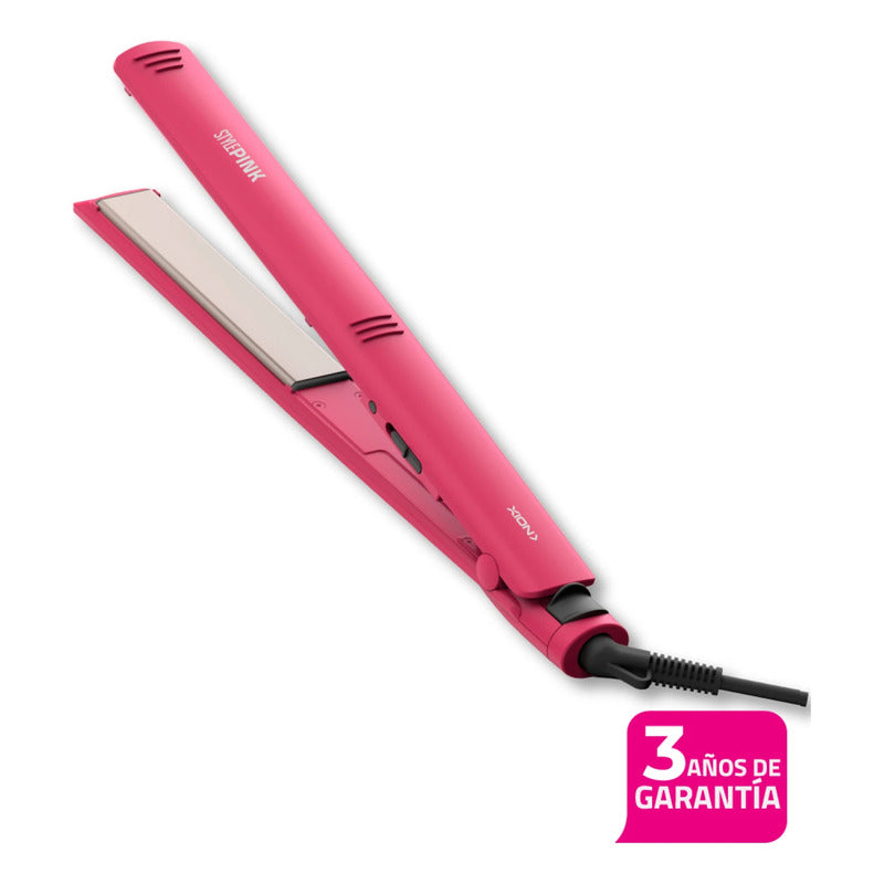Planchita De Pelo Xion Xi-style 230 Grados Placas Ceramica - Rosa Intenso