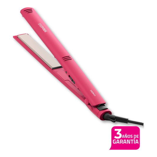 Planchita De Pelo Xion Xi-style 230 Grados Placas Ceramica - Rosa Intenso