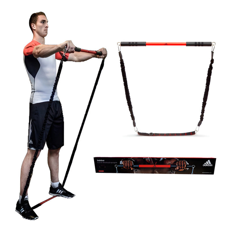 Barra Entrenamiento Acero Sólido adidas adidas Color Negro