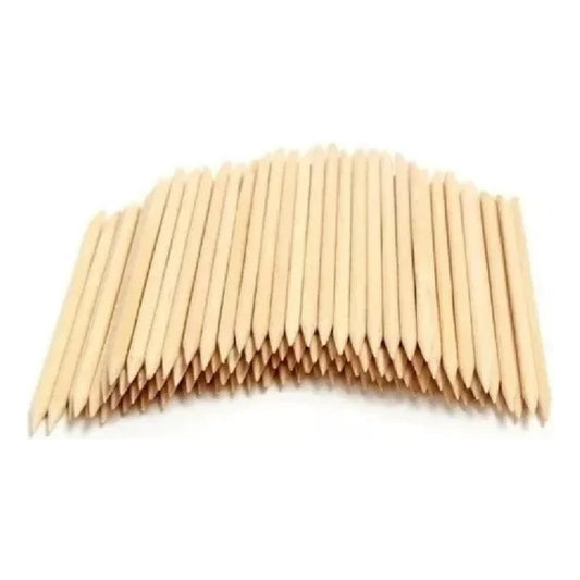Palitos De Naranjo Para Uñas Kit X12 Pack 12 Unidades