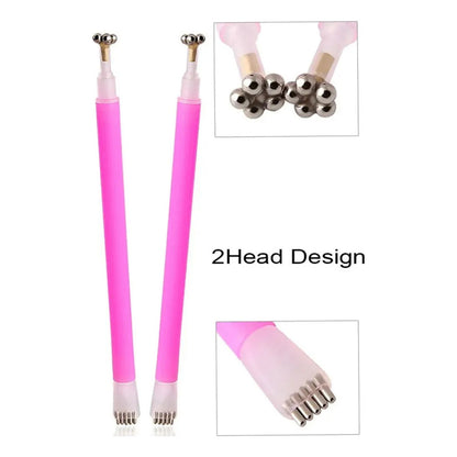 Imán 2 En 1 Para Semipermanente Efecto Ojo De Gato/uñas