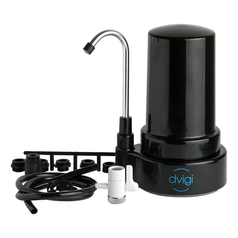 Filtro Purificador De Agua Dvigi Compact 7000 Litros Negro Negro