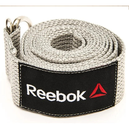 Correa Cinta Para Yoga Pilates Fisioterapia Flex Reebok Gris