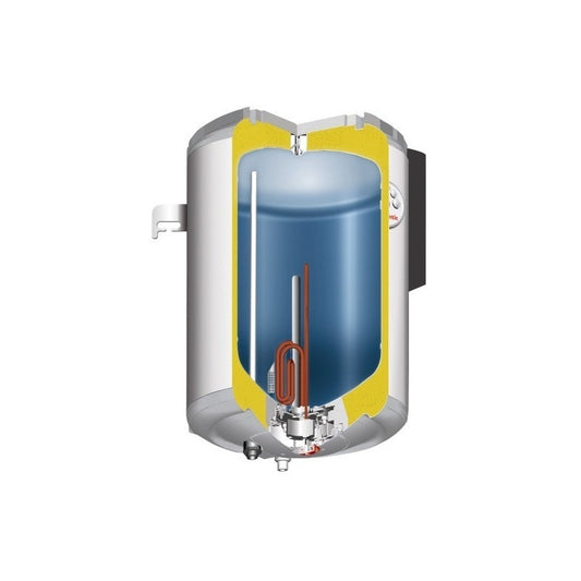 Calefon Pacific Electrico Pau-030l 30 Lts Color Blanco Tipo De Gas Glp