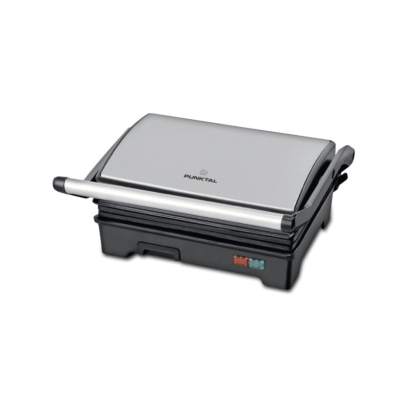 Sandwichera Grill Punktal Antiadherente 750 W 1 Año Garantia Gris