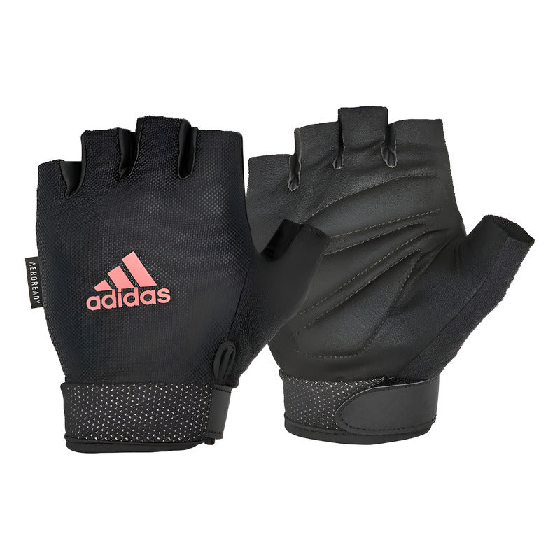 Guantes Ajustables Essencial Rosa adidas  Talle Xl Liso