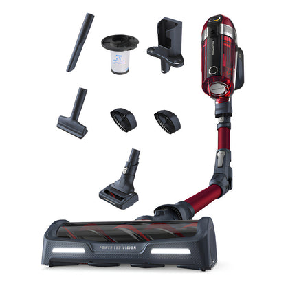 Aspiradora Vertical Inalámbrica 2 En 1 X-force  Color Rojo Rojo