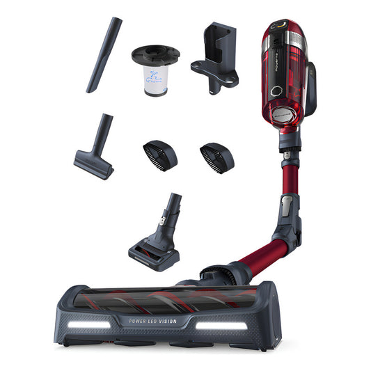 Aspiradora Vertical Inalámbrica 2 En 1 X-force  Color Rojo Rojo