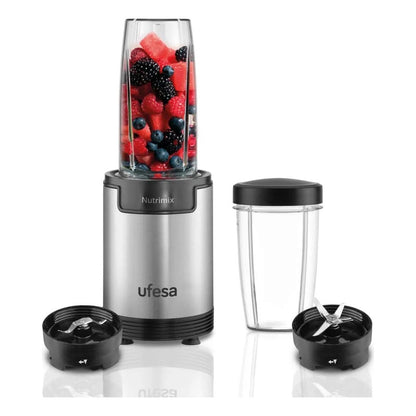 Licuadora Personal Ufesa Nutrimix 900 W 2 Jarras 0.5 Y 0.8 L Negro