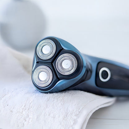 Afeitadora Ufesa Inalambrica Recargable Dual Blade Azul