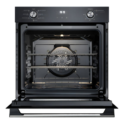 Horno Eléctrico De Embutir Electrolux 80l Efficient Perfectcook360 Negro