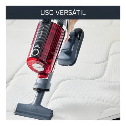 Aspiradora Vertical Inalámbrica 2 En 1 X-force  Color Rojo Rojo
