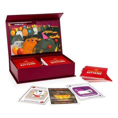 Juego De Cartas Exploding Kittens Asmodee Party Pack Ingles