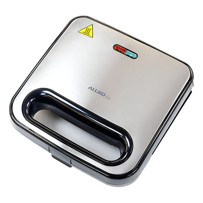 Sandwichera Allied Antiadherente Al-sd750 750 W Plateado