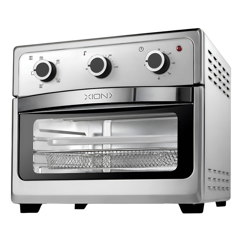 Horno Electrico Xion Air Fryer 22 Litros Acero Inoxidable Gris