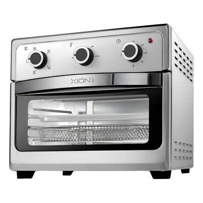 Horno Electrico Xion Air Fryer 22 Litros Acero Inoxidable Gris