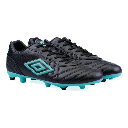 Championes Futbol 11 Umbro Touch Champion F11 Zapato Adulto - Negro/celeste - 8,5 Us