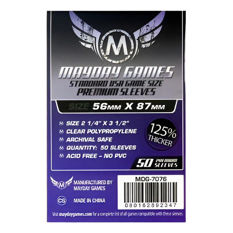 Sleeves Mayday - Sobres Para Cartas Blanco