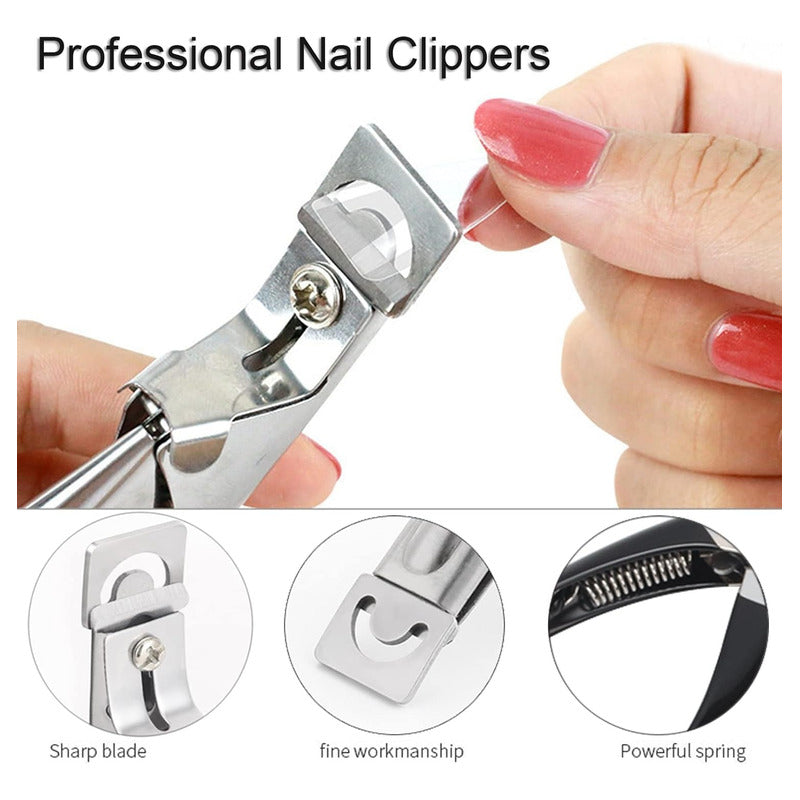 Corta Tips Para Uñas De Acero Inoxidable