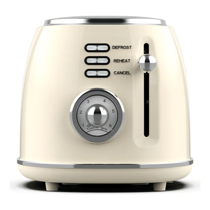 Tostadora De Pan Electrica Retro Xion 2 Panes Xi-to1972 Color Unico