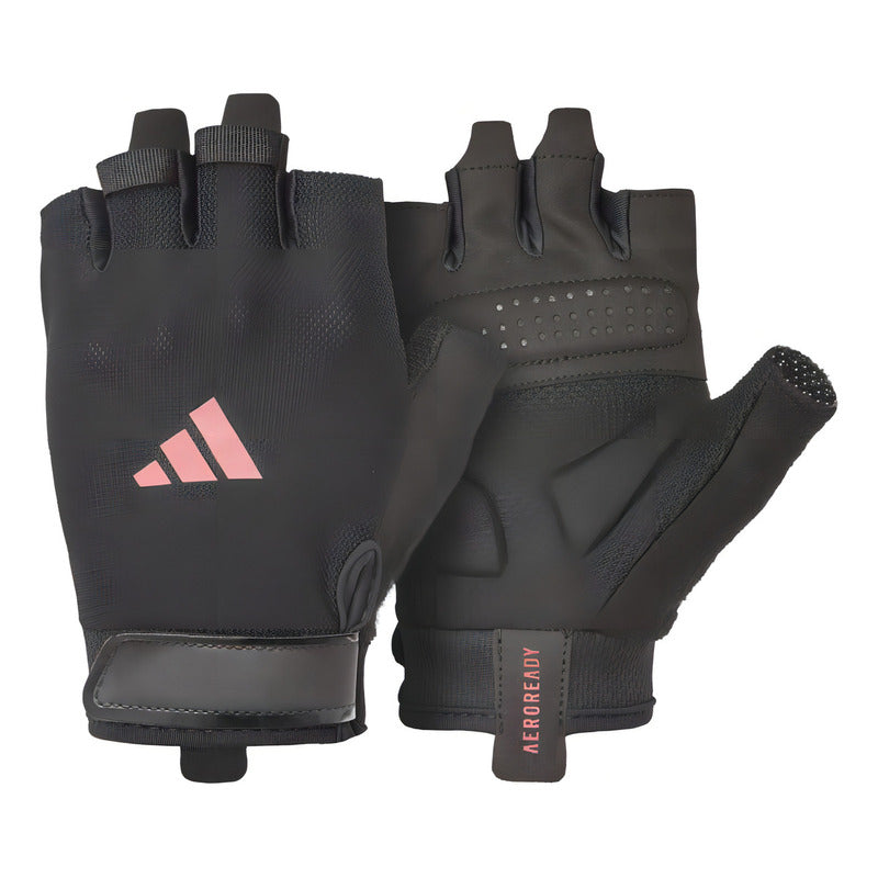 Guantes De Entreno, Pesas O Gym Essential Colores adidas Color Rosa Diseño De La Tela Liso Talle M