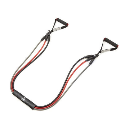 Banda Elastica Con Agarre Entrenamiento Reebok Reforzada Rojo/negro