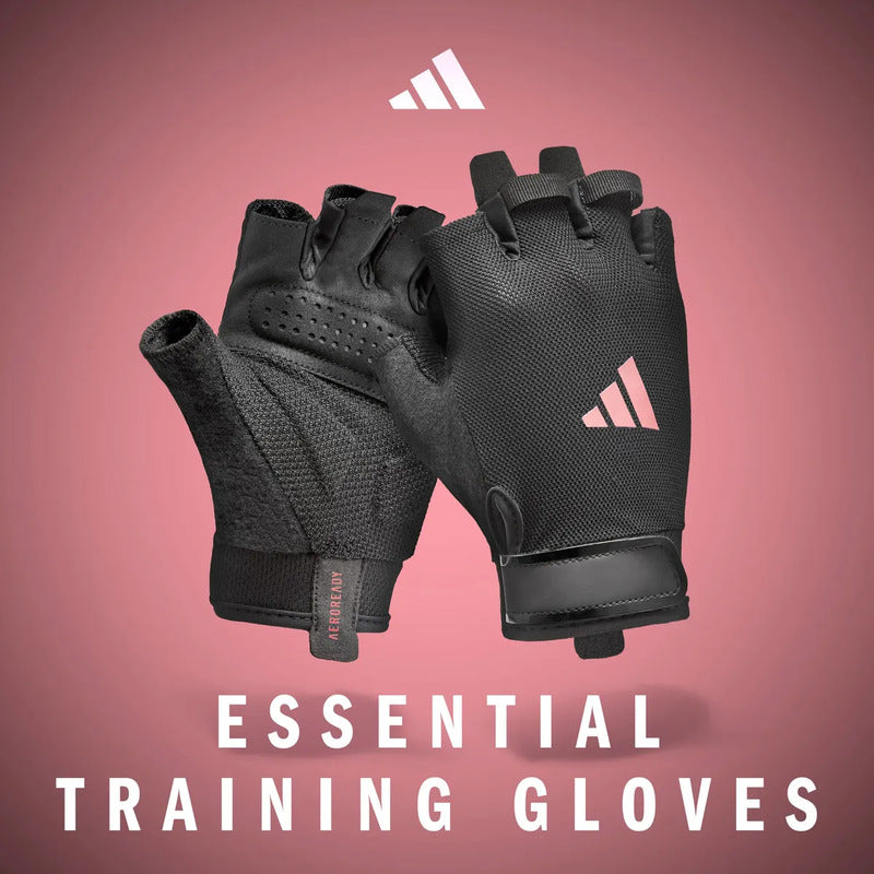 Guantes De Entreno, Pesas O Gym Essential Colores adidas Rosa Liso L