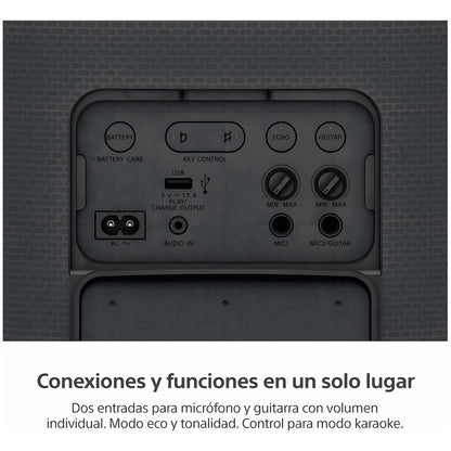 Parlante Bluetooth Inalámbrico Portátil Sony Srs-xv500 Negro