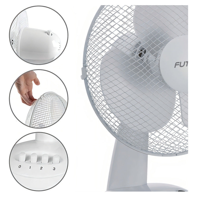 Ventilador De Mesa 30 Cm Futura Fut-30g