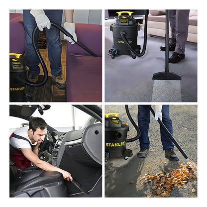 Aspiradora Stanley 23 Litros 3000 W Sl19116p Liquido Y Polvo - Negro