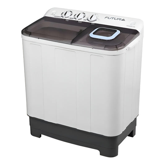 Lavarropas Futura 8kg Doble Cuba Fut84-1776 Color Blanco