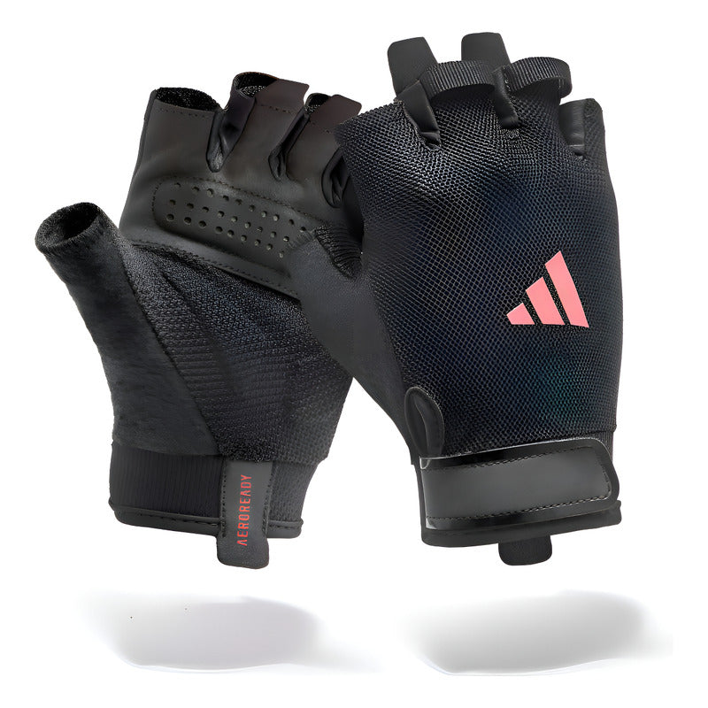 Guantes De Entreno, Pesas O Gym Essential Colores adidas Color Rosa Diseño De La Tela Liso Talle M