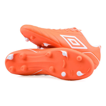 Championes Futbol 11 Umbro Classico Botin F11 Zapato Adulto - Naranja - 9.5 Us