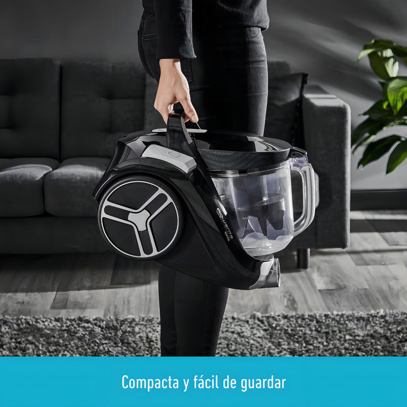 Aspiradora Trineo Rowenta Compact Power Xxl -  550w Negro/gris