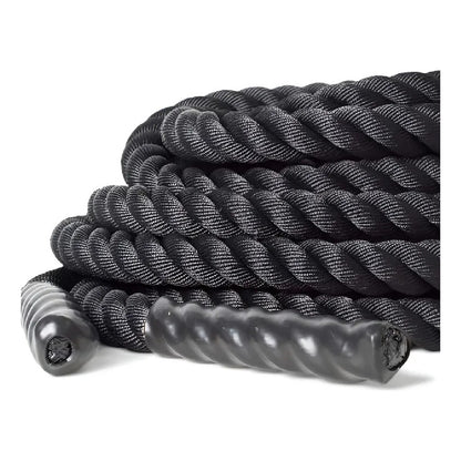 Cuerda Crossfit 25mm De 9mts Color Negro