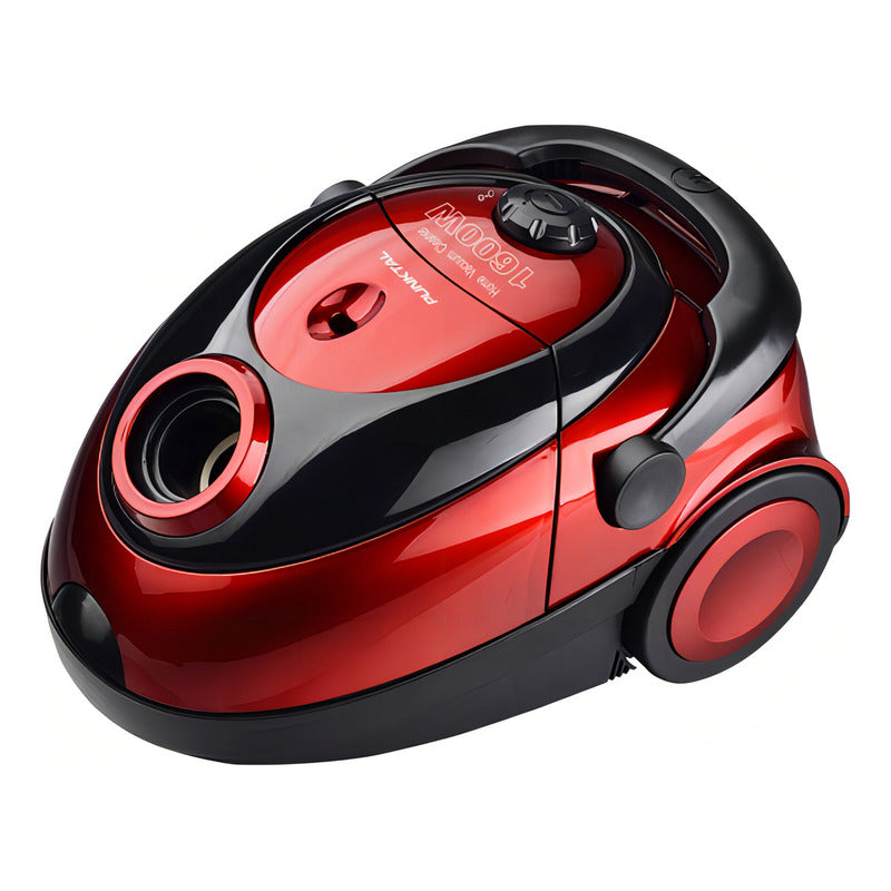 Aspiradora Punktal Pk-8208 Con Bolsa 1600 W Rojo