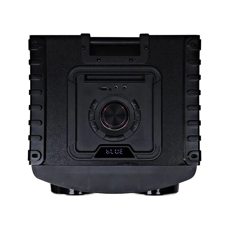 Parlante Goldtech 12×2 80w Rgb Fm Bt Usb Negro