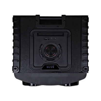 Parlante Goldtech 12×2 80w Rgb Fm Bt Usb Negro